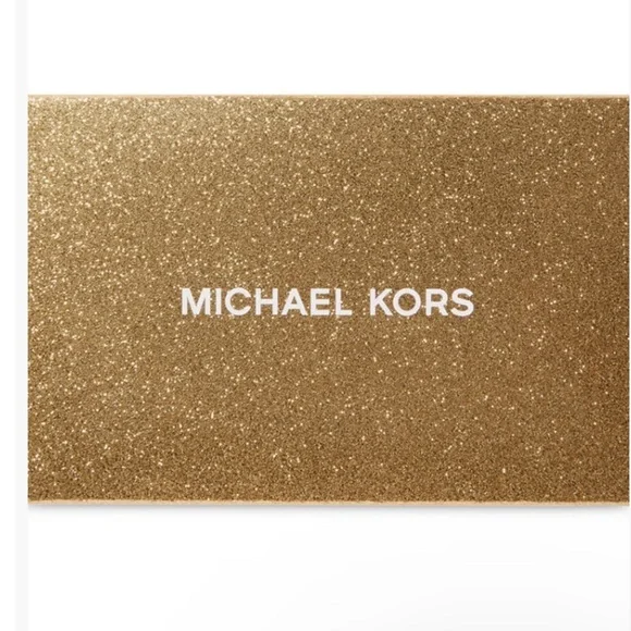 ⭐️MICHAEL KORS⭐️Pale Gold Jet Set Small Zip Around Card Case In Gift Box/NWT - Picture 7 of 9